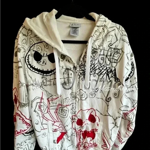 ~Disney~ Skellington Sweatshirt - Small - Picture 1 of 7